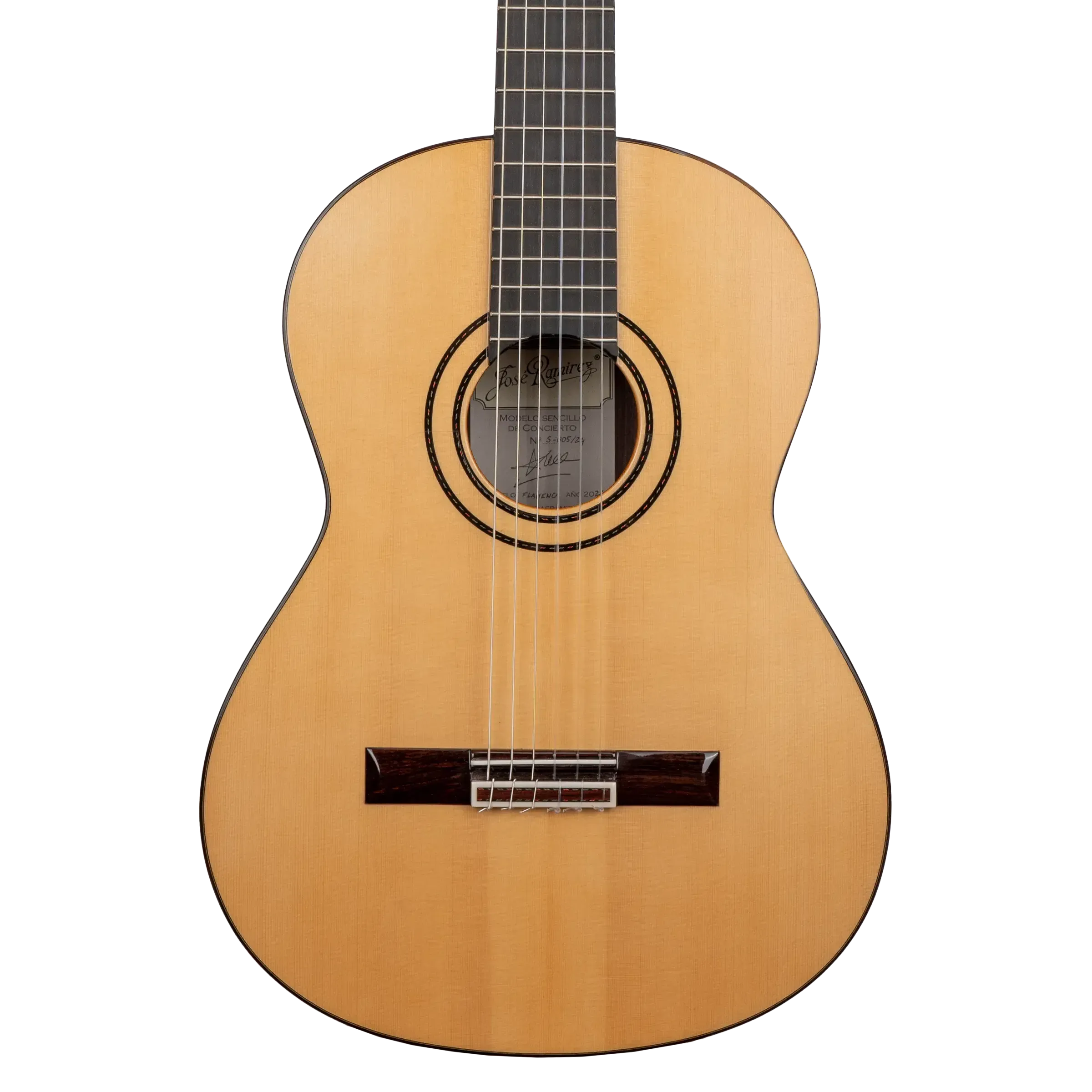 Ramirez Sencillo Negra Flamenco Guitar 2024 Model