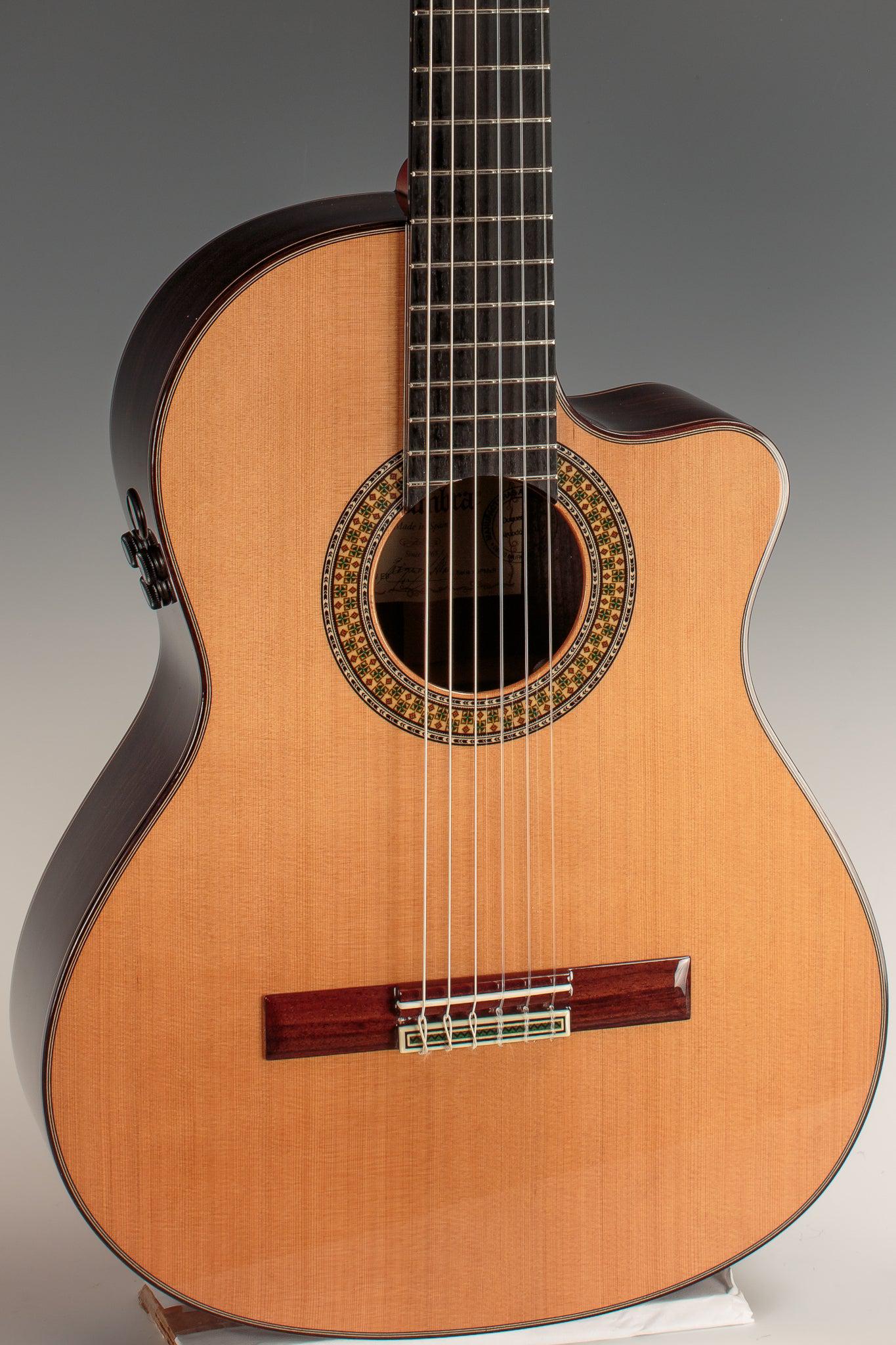 Alhambra 9P CW E8 Cutaway Classical Guitar w/ Fishman Flex M Preamp