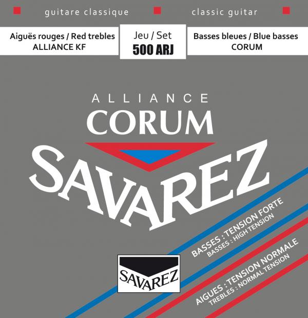 Savarez<br> 500ARJ Corum Alliance<br> Mixed Normal / High Tension<br> Classical Guitar Strings