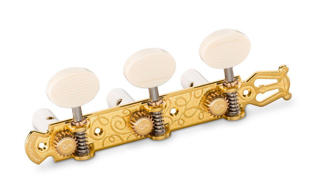 Schaller GrandTune Lyra Tuning Machines - /Gold /White /White