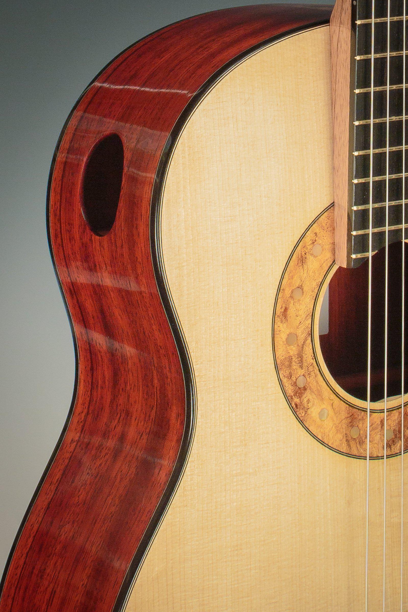 Tony Ennis Classical Guitar 2021, The X-1: Padauk & Spruce