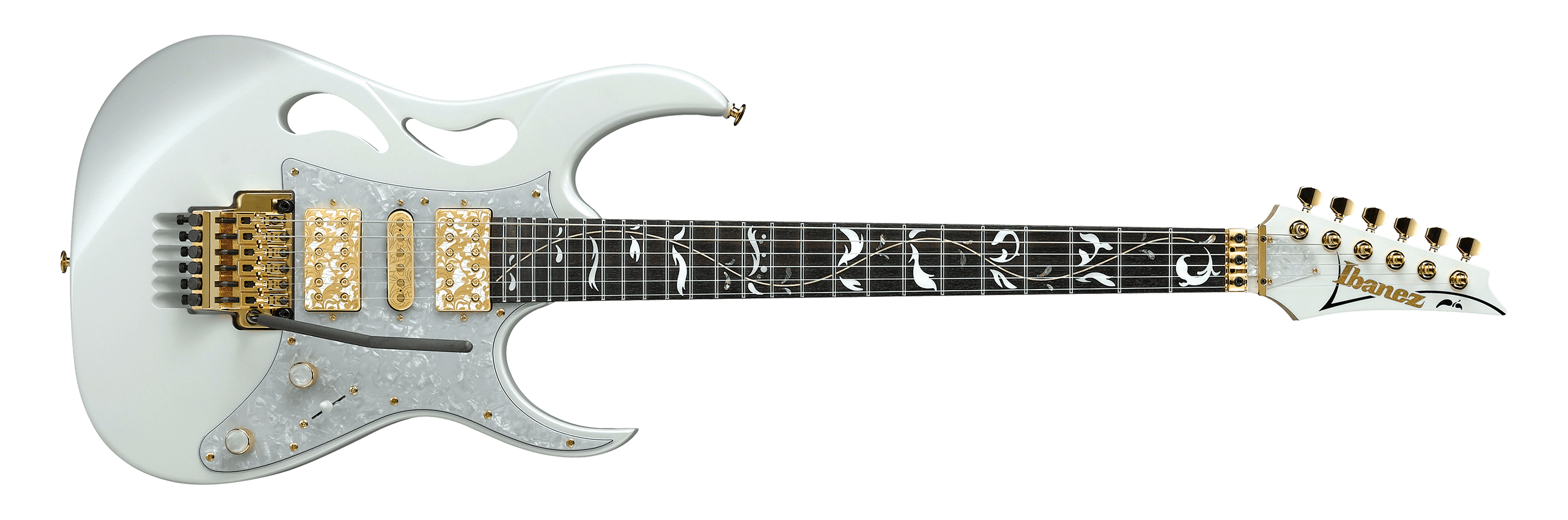 Ibanez Steve Vai Signature PIA3761 Electric Guitar -Stallion White