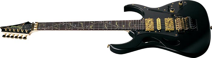 Ibanez Steve Vai Signature PIA3761 Electric Guitar - Onyx Black