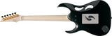 Ibanez Steve Vai Signature PIA3761 Electric Guitar - Onyx Black