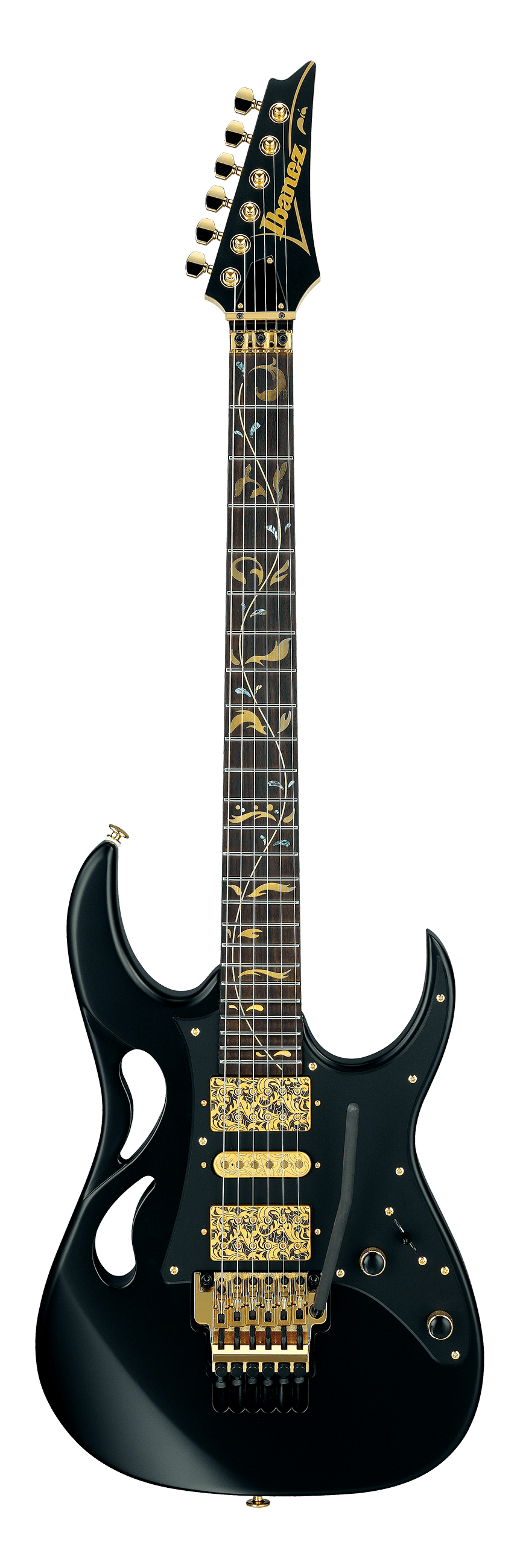 Ibanez Steve Vai Signature PIA3761 Electric Guitar - Onyx Black