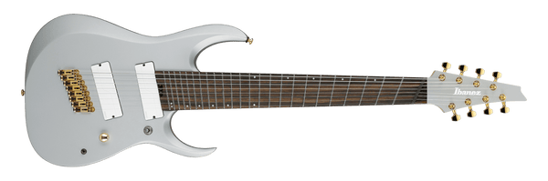 Ibanez Axe Design Lab RGDMS8 Multi-Scale 8-String Electric Guitar - Classic Silver Matte
