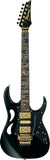 Ibanez Steve Vai Signature PIA3761 Electric Guitar - Onyx Black
