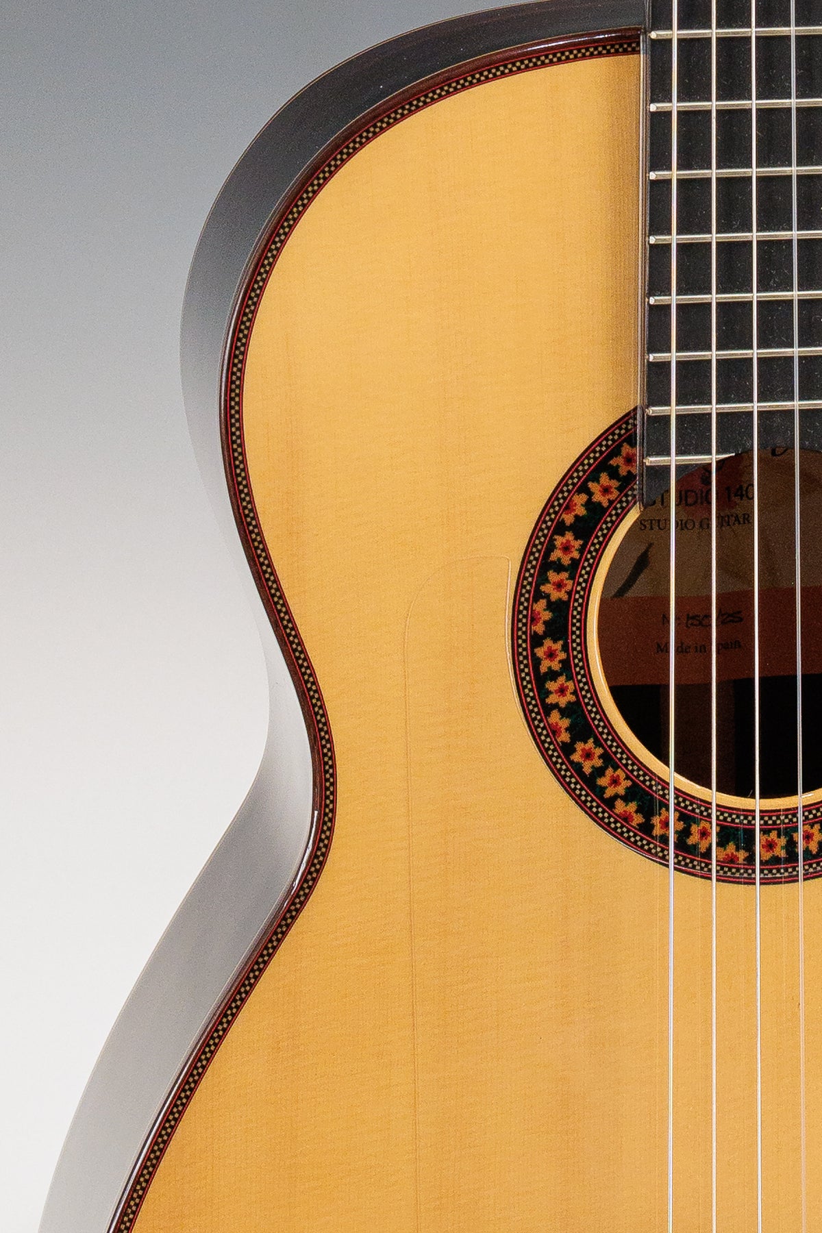 Ramirez Estudio 140 Flamenca Negra - Flamenco Guitar