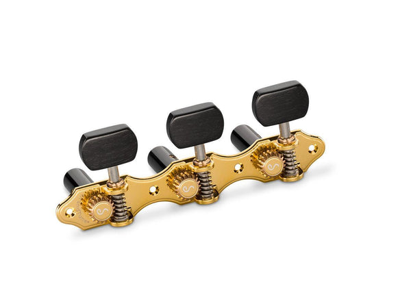 Schaller GrandTune  Hauser Tuning Machines - Gold /Ebony /Black- 10610563.63.12
