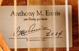 Tony Ennis Classical Guitar - 2024 Maple / Redwood
