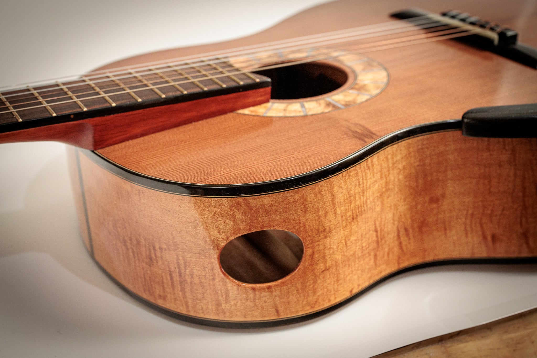 Tony Ennis Classical Guitar - 2024 Maple / Redwood