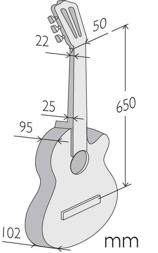 Guitare classique pan coupé électro Alhambra 9P CW E8 - port offert