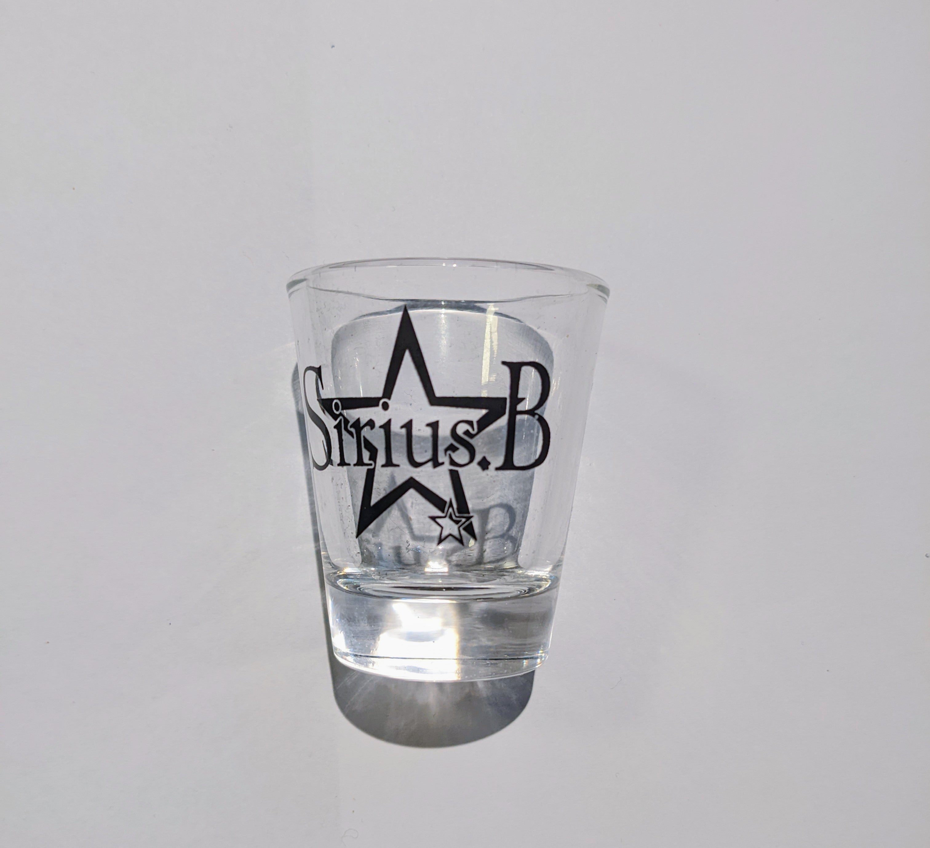 Glass Shot Glass-Sirius.B