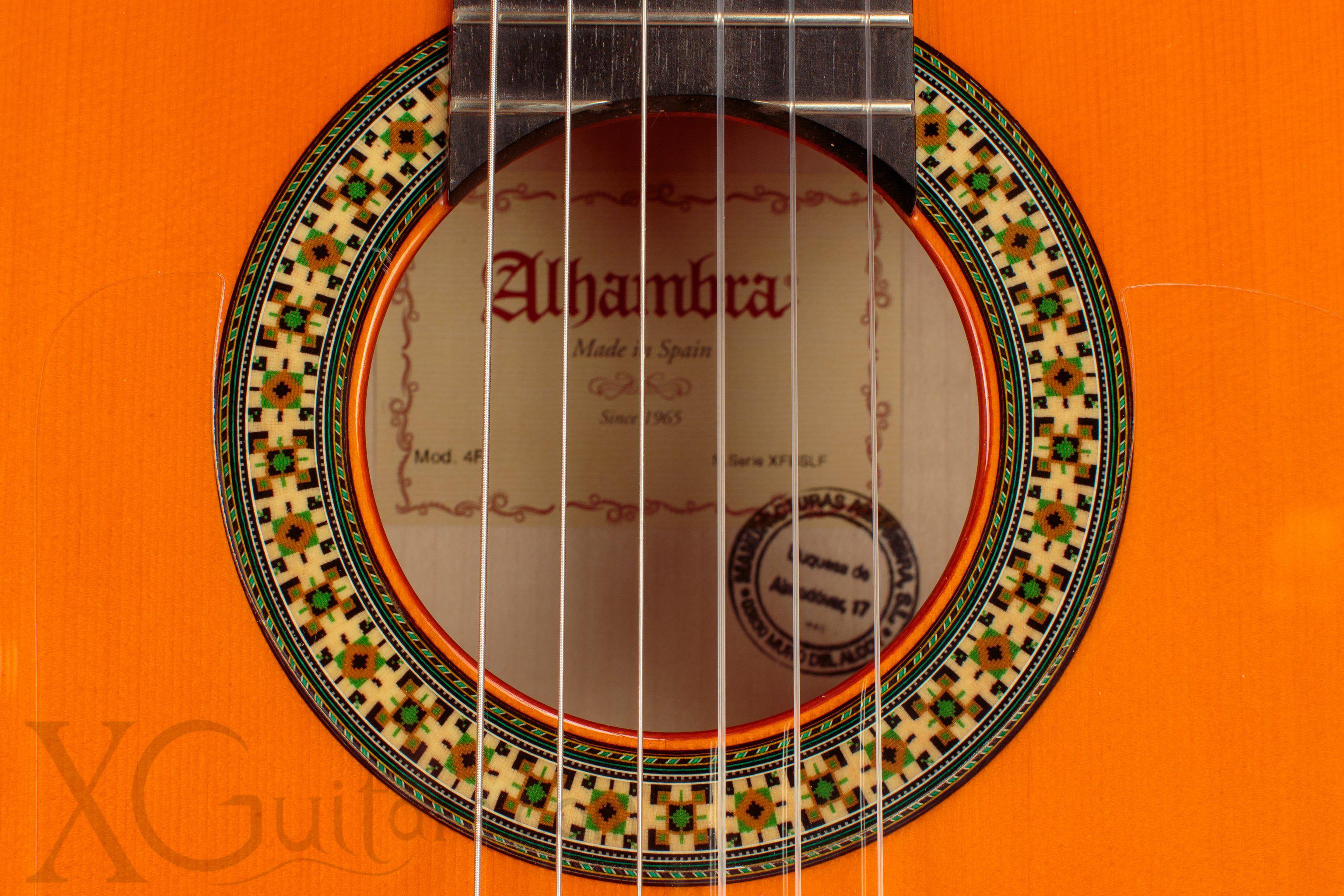 Alhambra 4F Flamenco Guitar