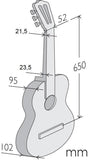 Alhambra 7P Cedar Classical Guitar