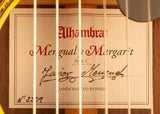 Alhambra Mengual y Margarit Serie C Classical Guitar - Spruce Top