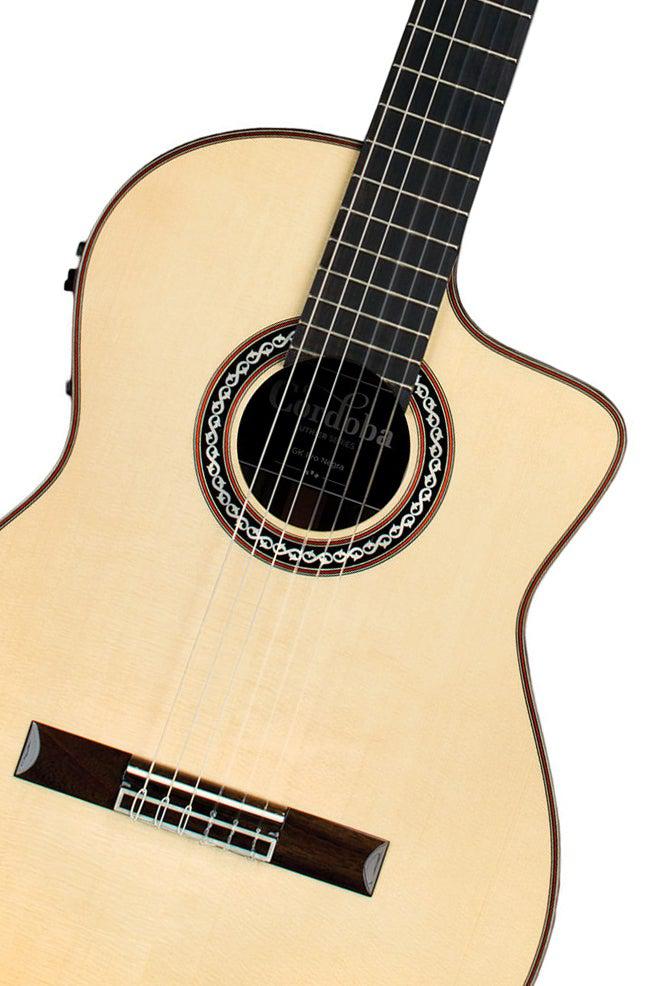 Cordoba GK Pro - Cutaway Negra Flamenco Guitar w/ Fishman Prefix Pro Blend Preamp