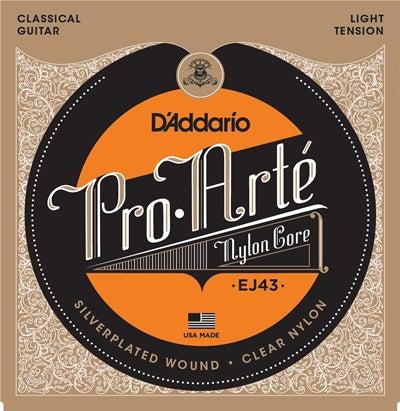 D'Addario<br> EJ43 Pro Arte<br> Light Tension<br> Classical Guitar Strings