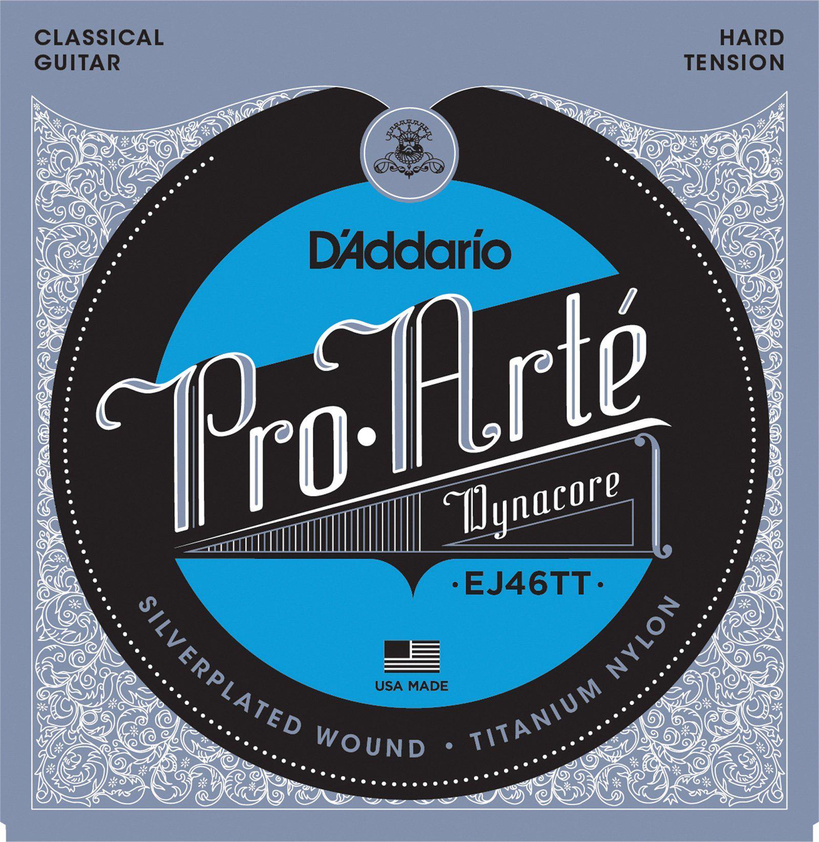 D'Addario EJ46TT Pro Arte Dynacore Hard Tension Classical Guitar Strings