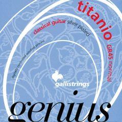 Galli Genius GR45 Titanio - Normal Tension Classical Guitar Strings