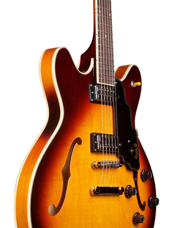 Guild Starfire IV Semi Hollowbody Electric Guitar - Maple Antique Sunburst