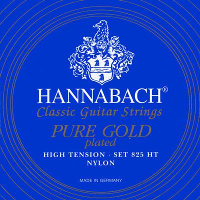 Hannabach 825 HT<br> Pure Gold<br> High Tension<br> Classical Guitar Strings