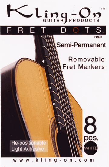 Kling-On Fret Dots - Semi-Permenant