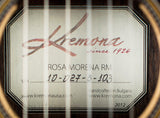 Kremona Rosa Morena Negra Flamenco Guitar
