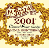 La Bella<br> 2001 Classical<br> Medium Hard Tension<br> Classical Guitar Strings