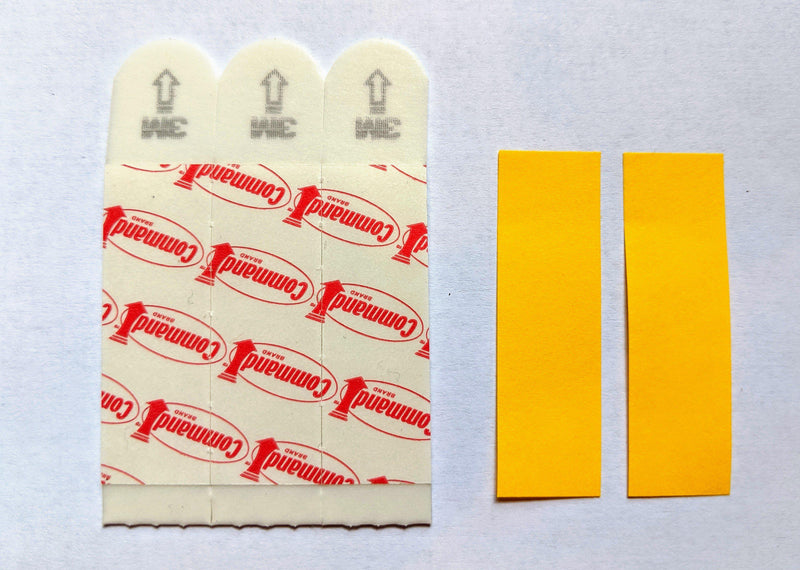 3M Command Strips and Markers for Sagework Classical Guitar Supports