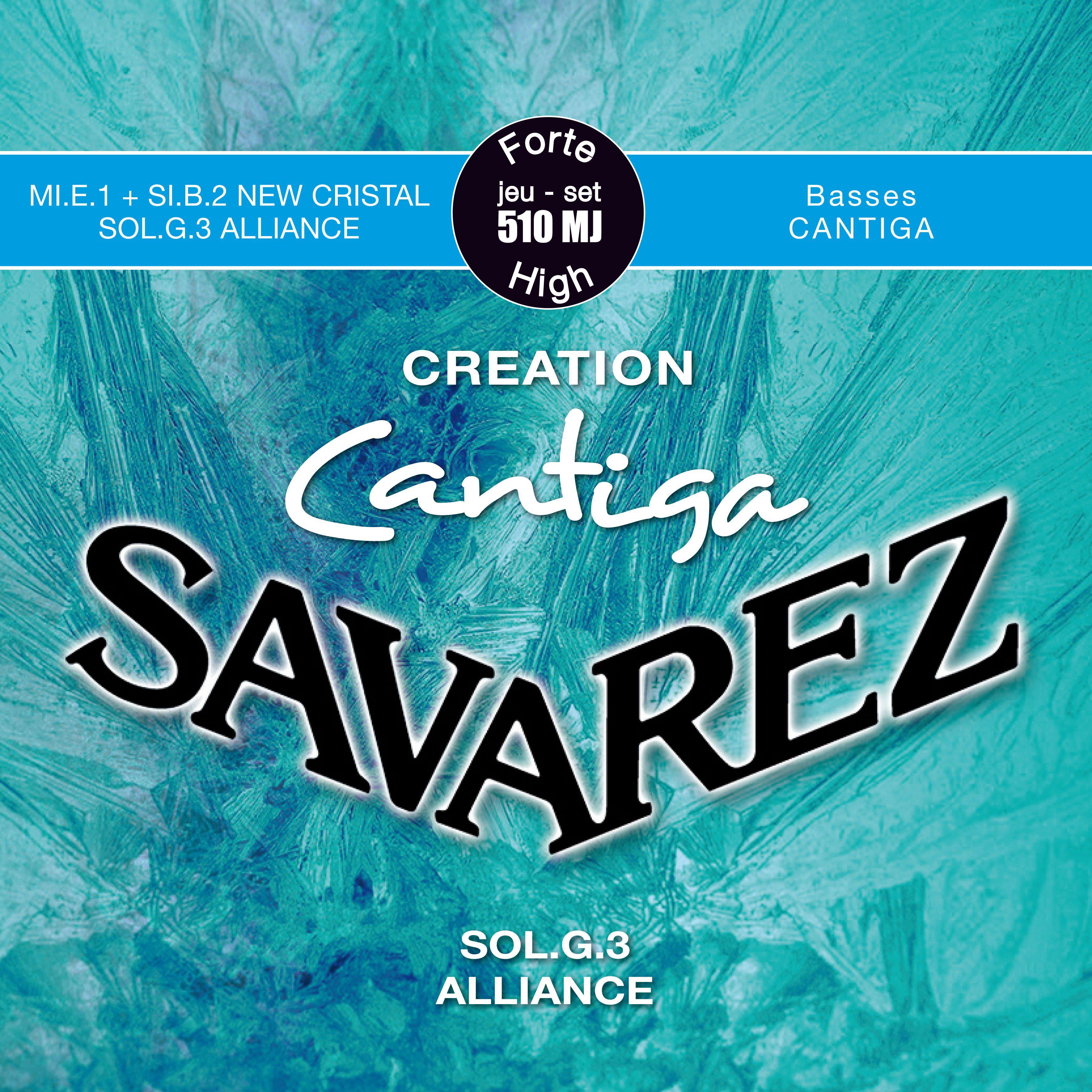 Savarez 510MJ - New Cristal Alliance Cantiga Classical Guitar Strings
