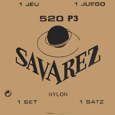 Savarez Traditional - Set 520P3 - Classical Guitar Strings