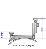 Sagework Atlas Magnetic Guitar Support - SHORT