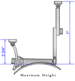 Sagework Umbra Magnetic Guitar Support - STANDARD