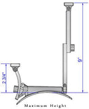 Sagework Atlas Magnetic Guitar Support - TALL