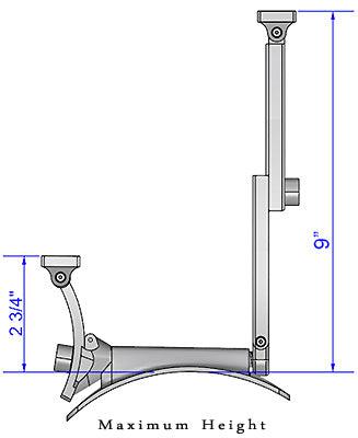 Sagework Umbra Magnetic Guitar Support - TALL