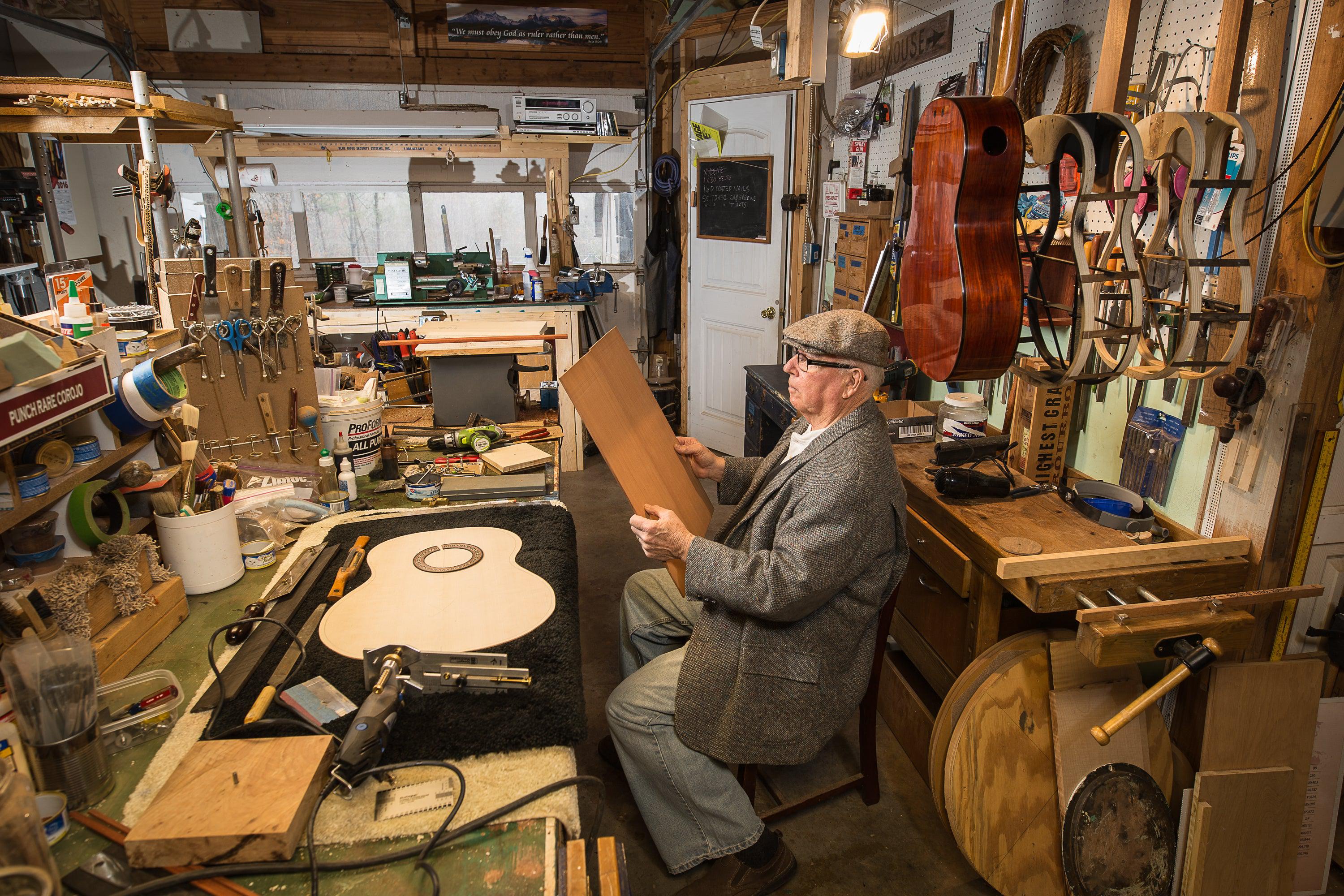 Tony Ennis Classical Guitar, The X-1: Padauk & Spruce - SOLD