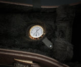 VGV Hardshell Case: Brown with Hygrometer (classy!)